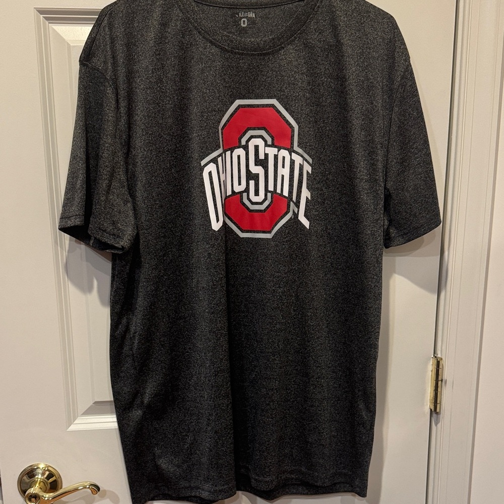 Ohio State Men's Black T-Shirt, size Large